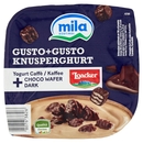 mila Gusto+Gusto Yogurt Caffè + Choco Wafer Dark 150 g